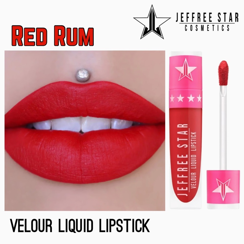 Red Rum • Jeffree Star Cosmetics✨Velour Liquid Lipstick • New in Box